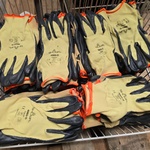 Werkhandschoenen Xl Showa, partij , geel